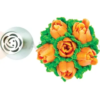 Výroba svíčky Cukrářská špička na zdobení 26 - ø 25 mm | SILIKOMART, Flower Tubes