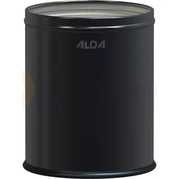 Nádoba na led Odpadkový koš 7 l, 25x20 cm, černý | ALDA, Room Basket