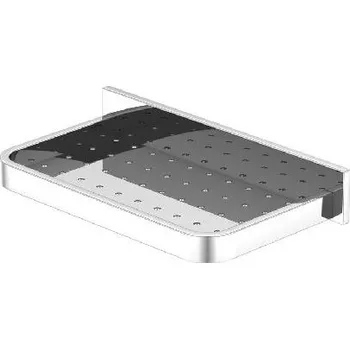 Drátěná police Steinberg 450 - Polička, délka 20 cm, chrom 450 2210