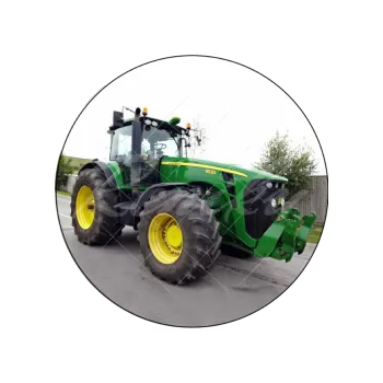 Jedlá dekorace na dort JOHN DEERE jedoucí, VARIANTA Jedlý papír 284