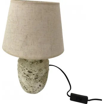 Lampička DUE ESSE DUE ESSE, Stolní lampa Antica 33,5 cm, starý kámen - zelený nádech