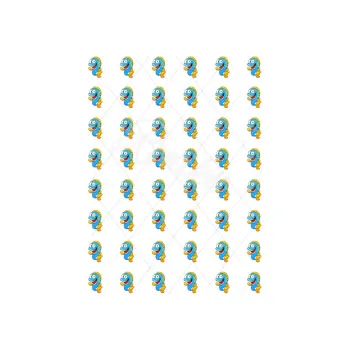 Jedlá dekorace na dort RYBA s93