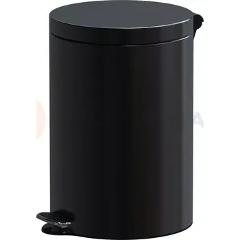 Nádoba na led Pedálový odpadkový koš s tichým dovíráním 20 l, 45x30 cm, černý | ALDA, Freedom Fresh Soft Close