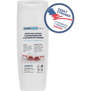 Dezinfekce CLEANLIFE dezinfekční gel na ruce 250 ml