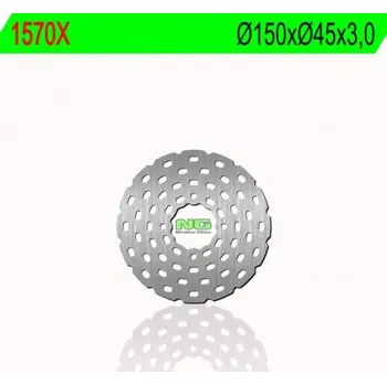 Brzda pro motocykl Zadní brzdový kotouč NG Gas Gas 80 TXT ROOKIE 2004 - 2008