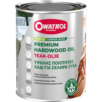barva a nátěr na dřevo OWATROL TEAK-OLJE - hluboce penetrační teakový olej, balení 2,5 l
