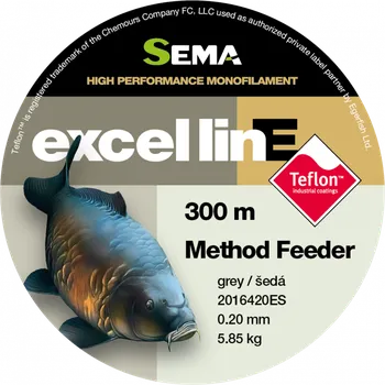 Sema Method Feeder Teflon šedá 300m/0.18mm