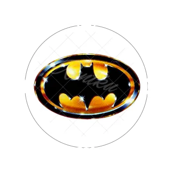 Jedlá dekorace na dort BATMAN 3D, VARIANTA Jedlý papír 725