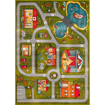 Koberec Hali dětský koberec Liston 11061 130 zelený