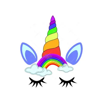 Jedlá dekorace na dort JEDNOROŽEC A4, VARIANTA Jedlý papír 875