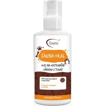 Kosmetika pro psa Ústní olej Fauna Oral proti zápachu Aromafauna