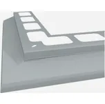 Den Braven - Balkónový profil rohový, 2 m, RAL 7001, šedý Z4088