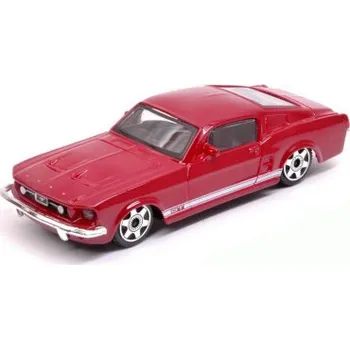Bburago Street Fire Collezione Ford Mustang GT (1967), červený 1:43