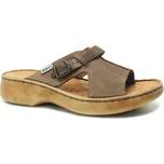 ORTO PLUS 2066-006 hnědá, dámské pantofle vel.41 (dámské pantofle Orto Plus)