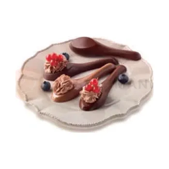 Kuchyňská sůl Forma na pralinky a čokoládky - lžičky, 8x 120x35x12 mm, 19 ml - SF142 My Chocolate Spoon | SILIKOMART, EasyChoc