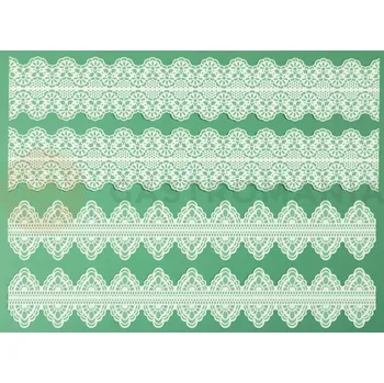 Výroba svíčky Silikonová forma na krajky a dekorační vzory - 300x400 mm - TMD04 | PAVONI, Magic Decor