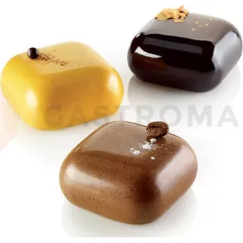 Kuchyňská sůl Forma na moučníky a dezerty GEM | SILIKOMART, Curve Flex