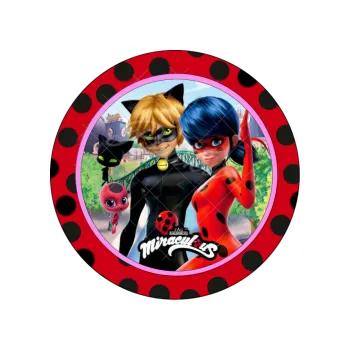 Jedlá dekorace na dort MIRACULOUS tečky, VARIANTA Jedlý papír 761