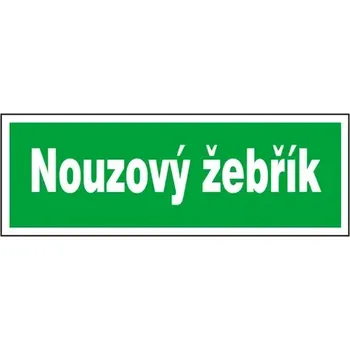 Žebřík Tabulka - Nouzový žebřík