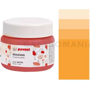 Výroba svíčky Přírodní barvivo, koncentrát v prášku - oranžové, 80 g - NCP06 | PAVONI, Seasons