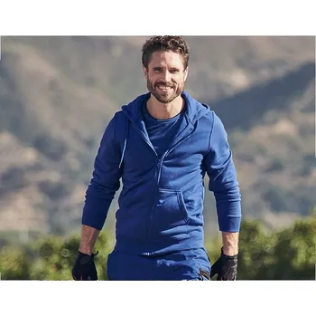 Pánská mikina Pracovní mikina kapucí pracovní oděvy velikost XL modrá chrpa Strauss Pracovní oblečení