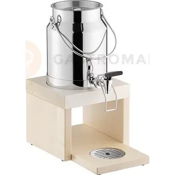 Výdejník vody Dávkovač na mléko na dřevěném podstavci 5 l - javor | APS, Bridge