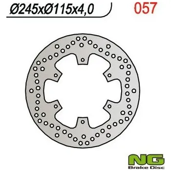 Brzda pro motocykl Přední brzdový kotouč NG Yamaha 750 XTZ SUPER TÉNÉRÉ 1989 - 1991