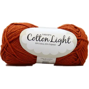 Volný čas Drops Cotton Light 35 rezavá