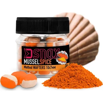 Boilies DELPHIN Nástraha D SNAX WAFT Mušle Koření 7x5,5mm 20g (DELPHIN D SNAX WAFT Mušle Koření 7x5,5mm 20g)