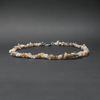 Náhrdelník Milujeme Kameny Achát - náhrdelník sekánek NAS17 7178