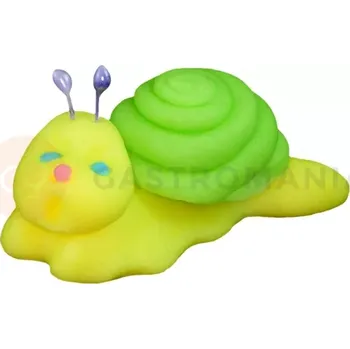 Výroba svíčky Šneci, cukrové figurky 6 cm, limetkově zelená | MAGMART, SL01