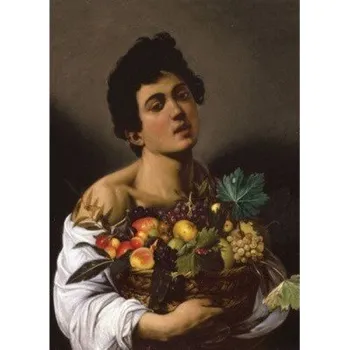 Puzzle CHLAPEC S KOŠÍKEM OVOCE PUZZLE CLEMENTONI 1000 dílků 39178