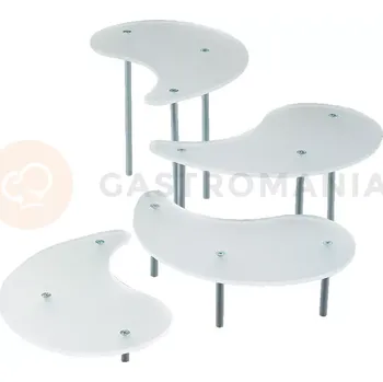 Servírovací stolek Stojan na dezerty - 40 cm x 27 cm x 29 cm - COD.307 | MARTELLATO, PLEXIGLASS DISPLAY