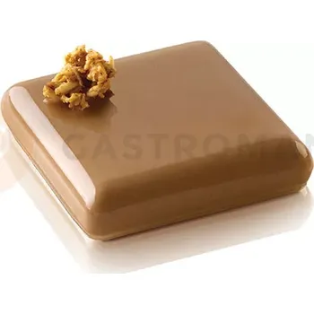 Kuchyňská sůl Silikonová forma na dokončování dezertů 3D - 6x 67x67x15 mm, 60 ml - Decor Square 60 | SILIKOMART, Decorative Elements