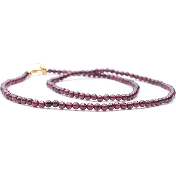 Náhrdelník Milujeme Kameny Granát - náhrdelník kulička NAK10 7140