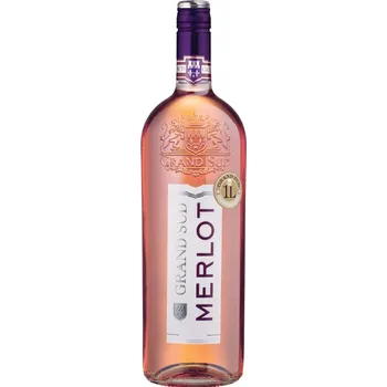 Víno Grand Sud Merlot Rosé 1l (holá láhev)