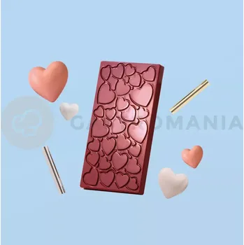 Výrobník cukrové vaty Polykarbonátová forma na tabulkovou čokoládu, 3 ks x 100 g - MA2017 | MARTELLATO, Signs