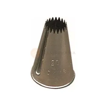 Výroba svíčky Cukrářská špička - hvězda, průměr: 2 mm - 126/2 | PAVONI, Stainless Steel Tubes