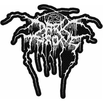Nášivka Merch Darkthrone: Darkthrone Standard Patch: Logo Cut Out