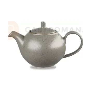 Šedá konvice, ručně zdobený 420 ml | CHURCHILL, Stonecast Peppercorn Grey