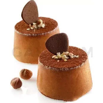 Kuchyňská sůl Silikonová forma 600x400 mm SQ009 Muffin, 24x122 ml, 69x39 mm | SILIKOMART, 60x40 Sessanta Quaranta