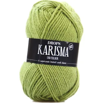 Příze Drops Karisma Uni 45 světle olivová