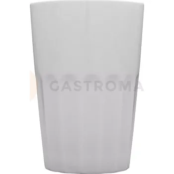 Hrnek z bílého porcelánu bez ucha, 0,4 l | LUBIANA, Kaszub/Hel