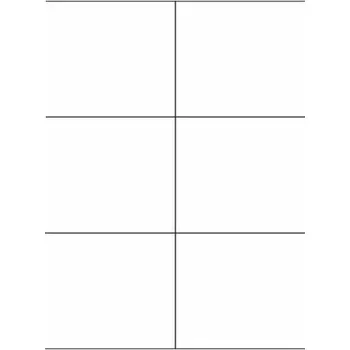 Speciální papír Etikety PRINT 105x92 mm bílé snímatelné (100xA4)