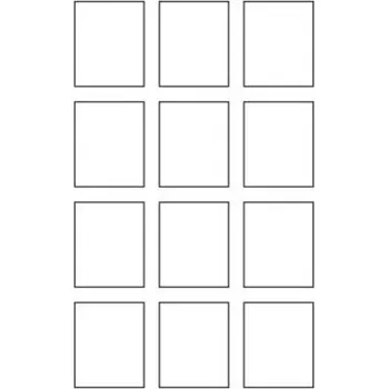 Speciální papír Etikety PRINT 45x55 mm (100xA4) - krémový strukturovaný papír