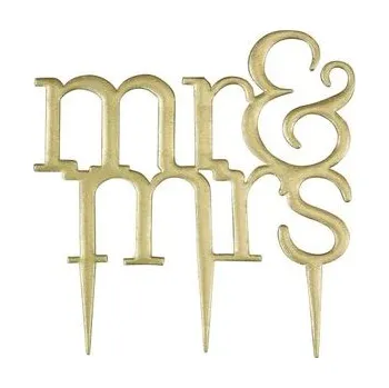 Šablona na zápich Mr & Mrs - Modern - PME