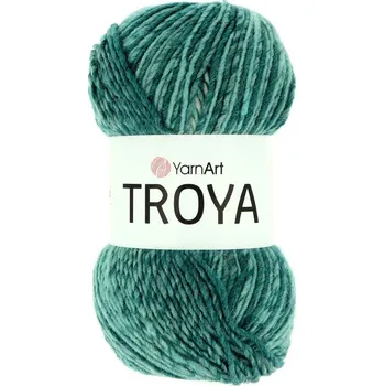 Příze YarnArt Troya 2104 tyrkysová