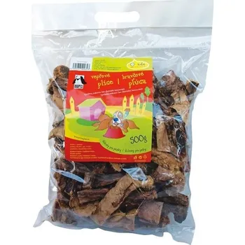 Pamlsek pro psa MAPES suš. plíce 500g