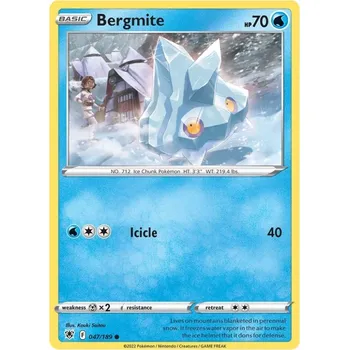 Sběratelská karetní hra Pokémon karta Bergmite 047/189