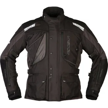 Moto oblečení Textilní bunda MODEKA Aeris II Black / Dark Grey - XL
